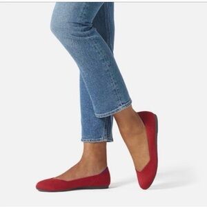 Rothy's Vibrant Red Women's Flats